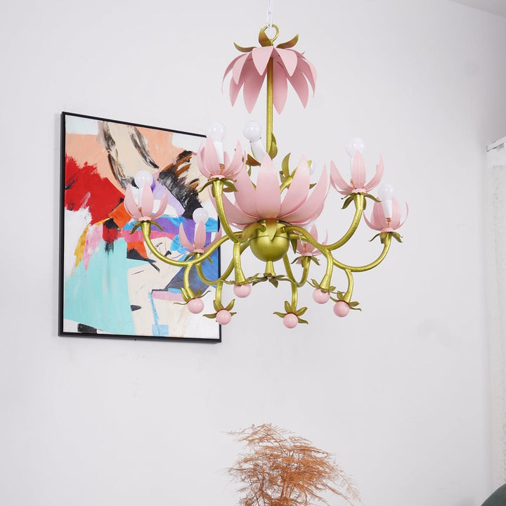 Mardi Gras Blossom Chandelier - Vakkerlight