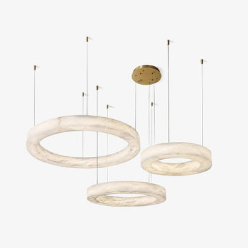 Marika Alabaster Chandelier — Dimension drawings 1