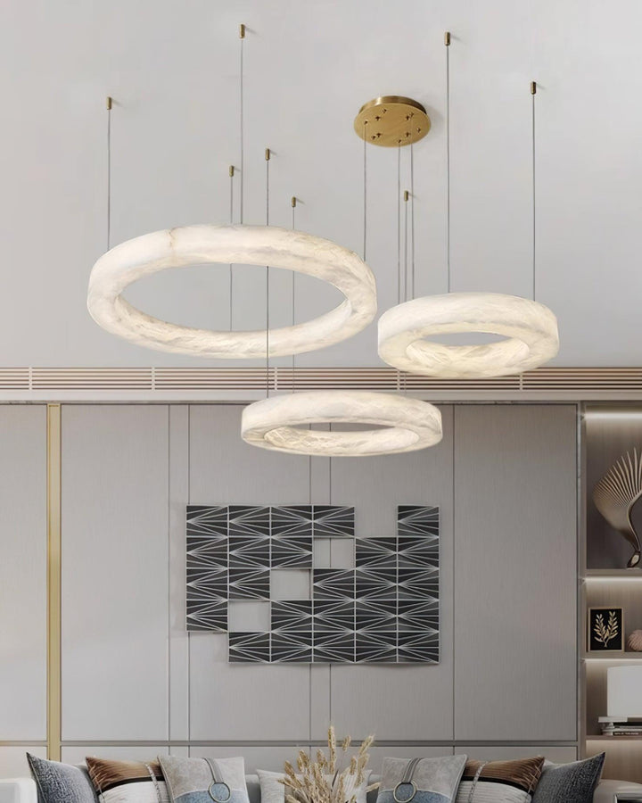 Marika Alabaster Chandelier - Vakkerlight