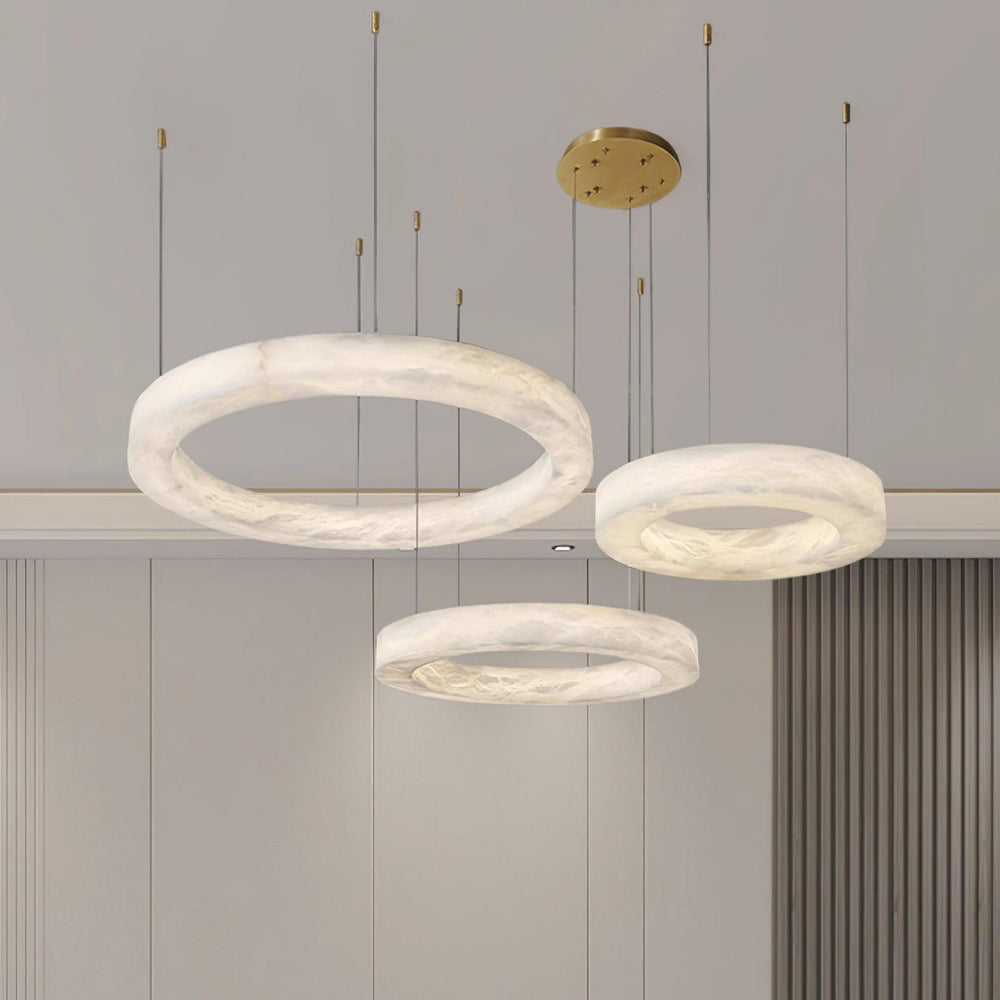 Marika Alabaster Chandelier - Vakkerlight