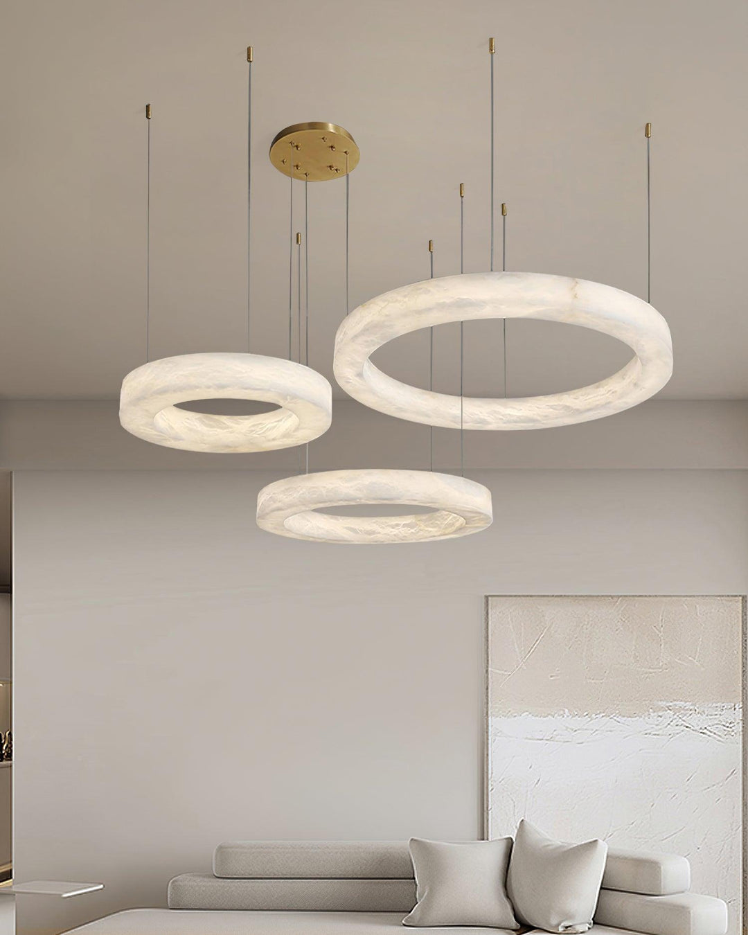 Marika Alabaster Chandelier - Vakkerlight