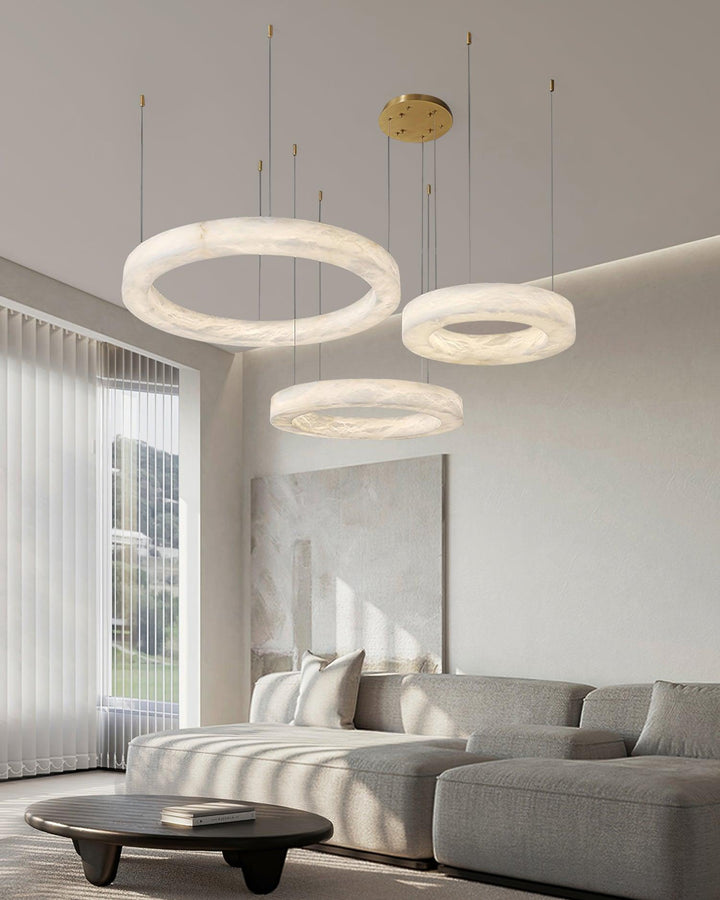 Marika Alabaster Chandelier - Vakkerlight