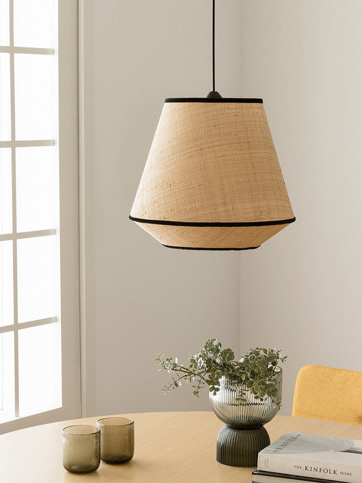 Maris Raffia Fabric Pendant Light