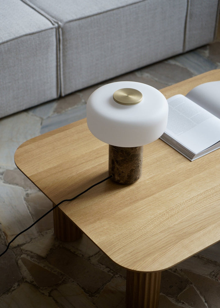 Maris Rechargeable Marble Table Lamp - Vakkerlight