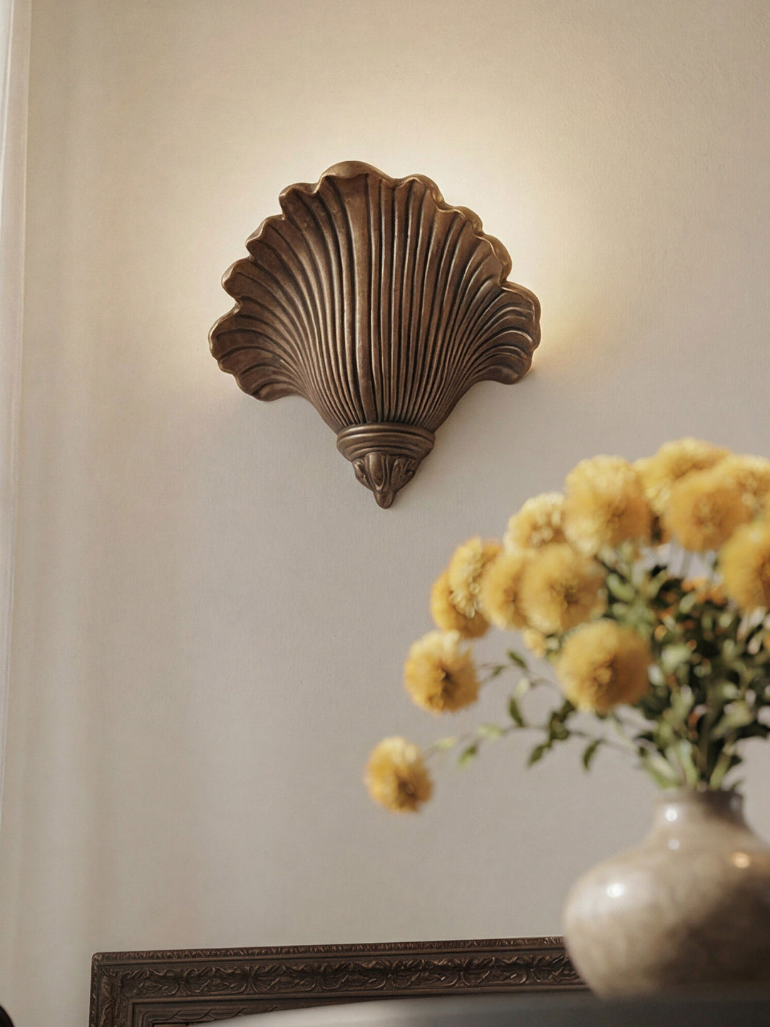 Marisca Shell Wall Sconce