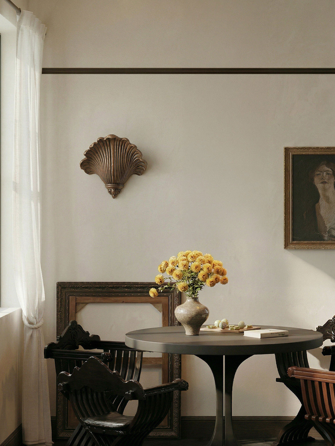 Marisca Shell Wall Sconce