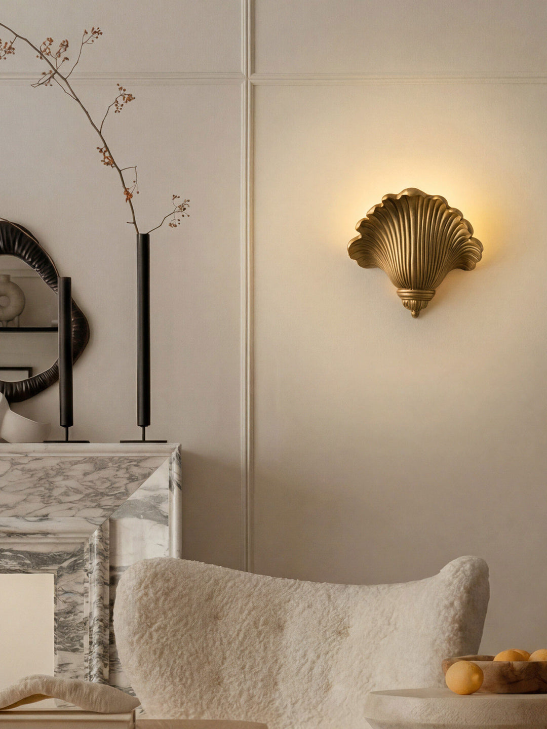 Marisca Shell Wall Sconce