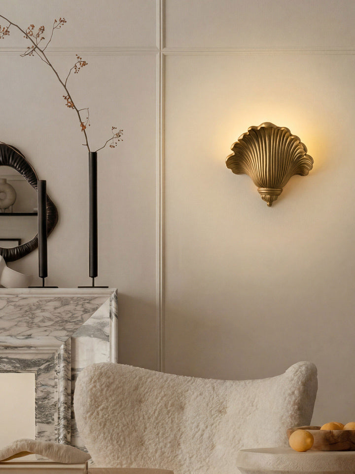 Marisca Shell Wall Sconce