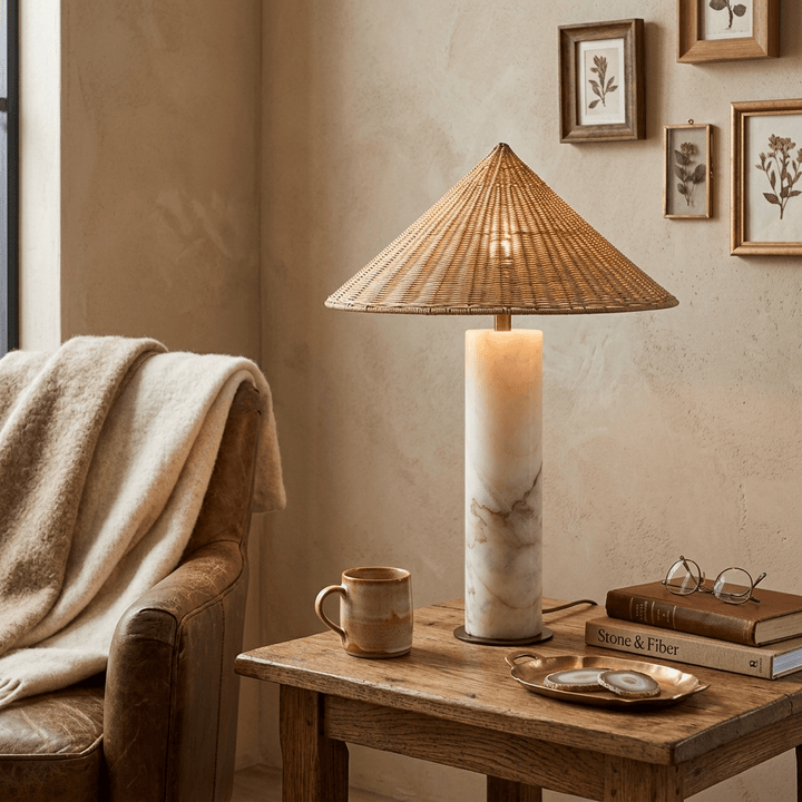 Marisol Marble Table Lamp - Vakkerlight