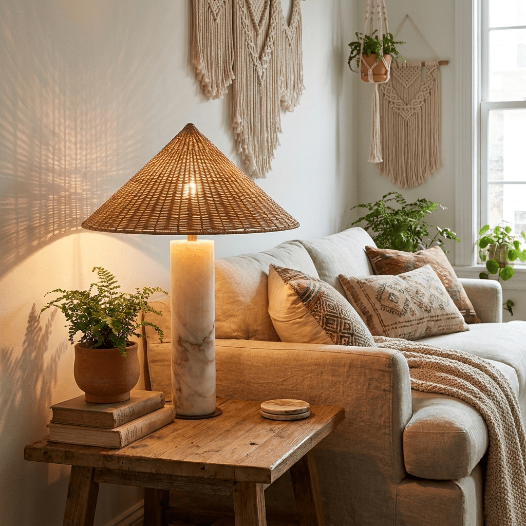 Marisol Marble Table Lamp - Vakkerlight