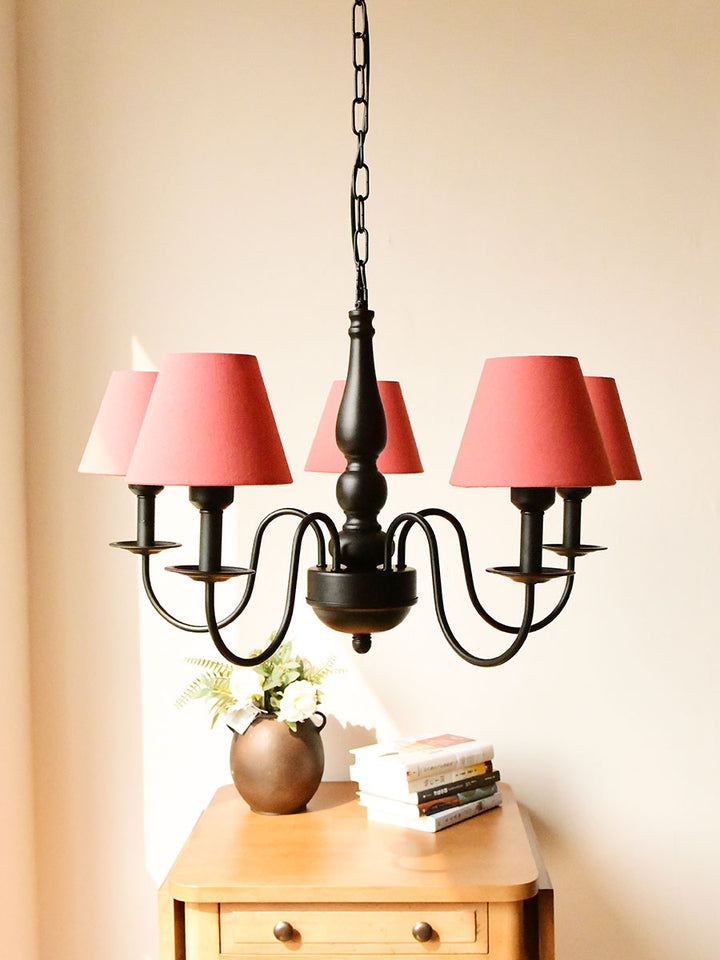 Marlowe Coral Cone Chandelier
