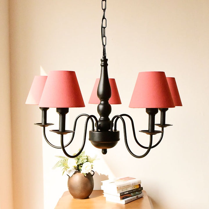 Marlowe Coral Cone Chandelier