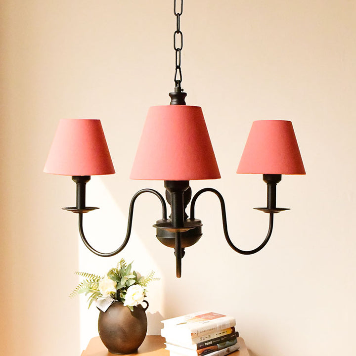 Marlowe Coral Cone Chandelier