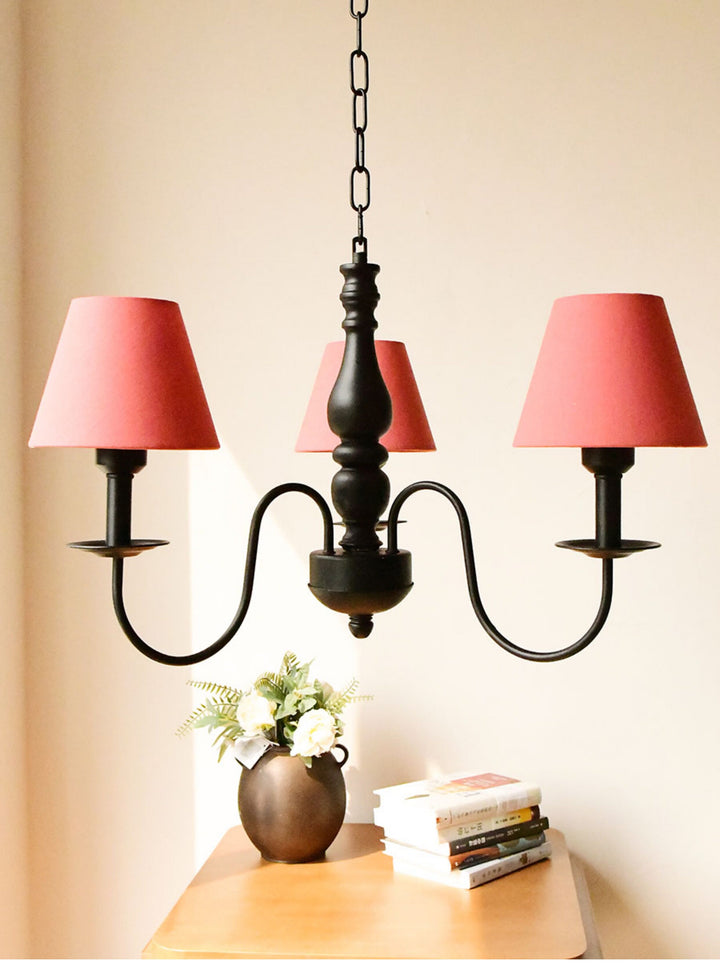 Marlowe Coral Cone Chandelier