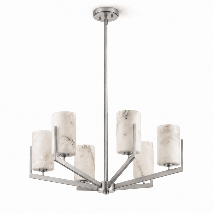 Marlowe Alabaster Star Chandelier - Vakkerlight