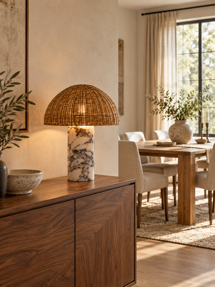 Maroqa Woven Table Lamp