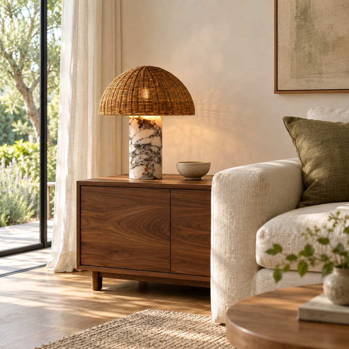 Maroqa Woven Table Lamp