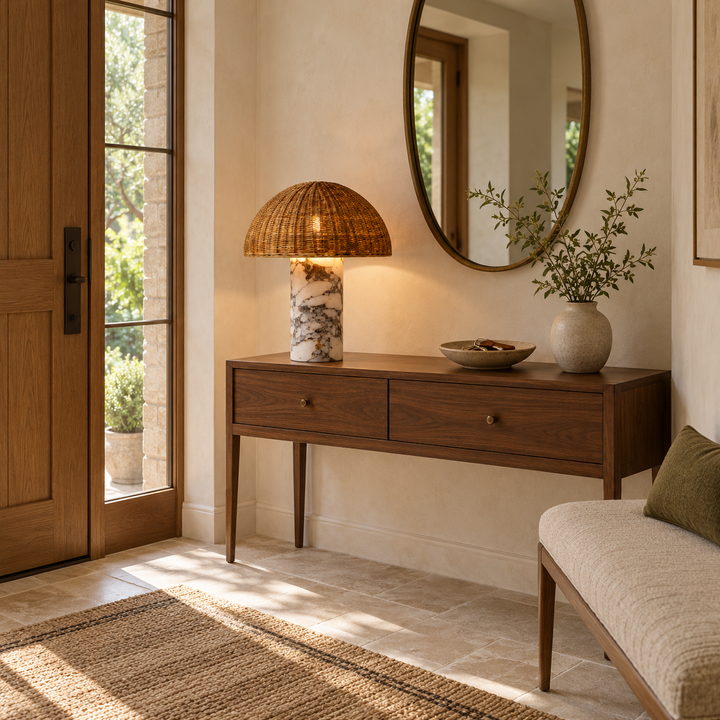 Maroqa Woven Table Lamp