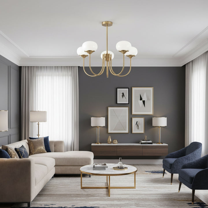 Marshmallow Chandelier - Vakkerlight