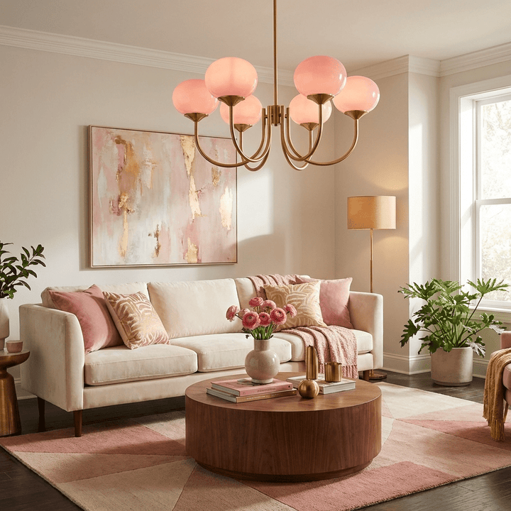 Marshmallow Chandelier