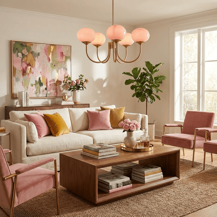 Marshmallow Chandelier