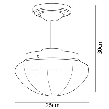 Marta Mini Ceiling Lamp — Dimension drawings 1