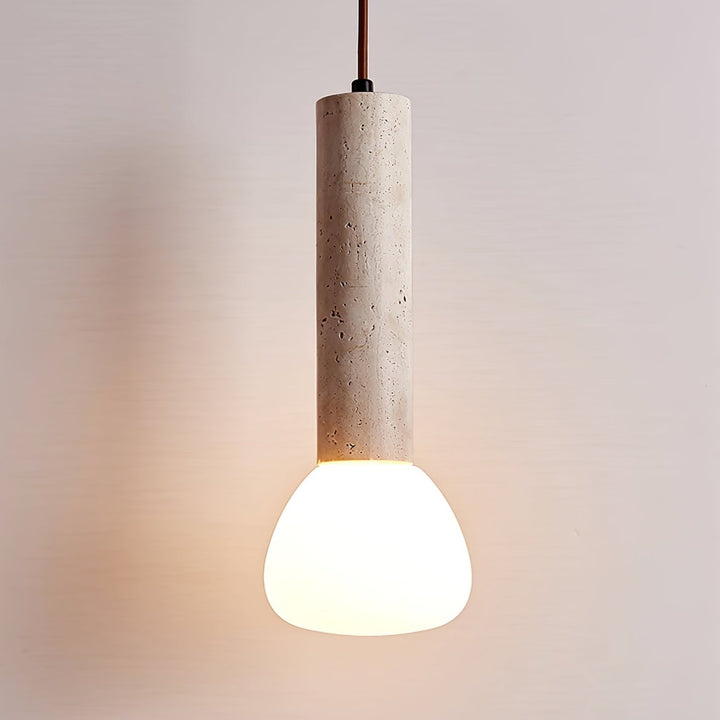 Matchstick Travertine Pendant Lamp - Vakkerlight