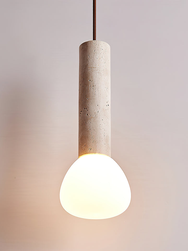 Matchstick Travertine Pendant Lamp - Vakkerlight