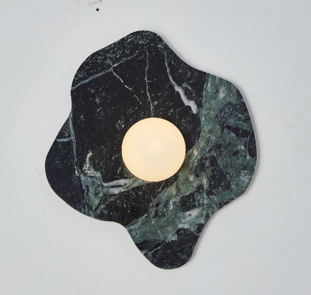Mavelle Stone Petal Wall Sconce