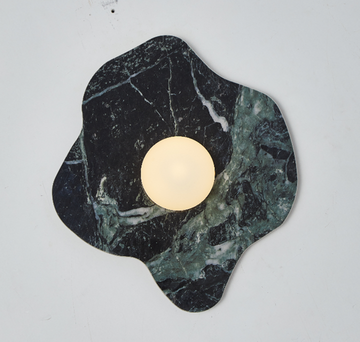 Mavelle Stone Petal Wall Sconce