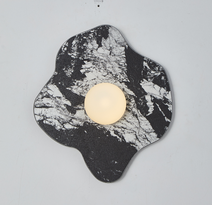 Mavelle Stone Petal Wall Sconce