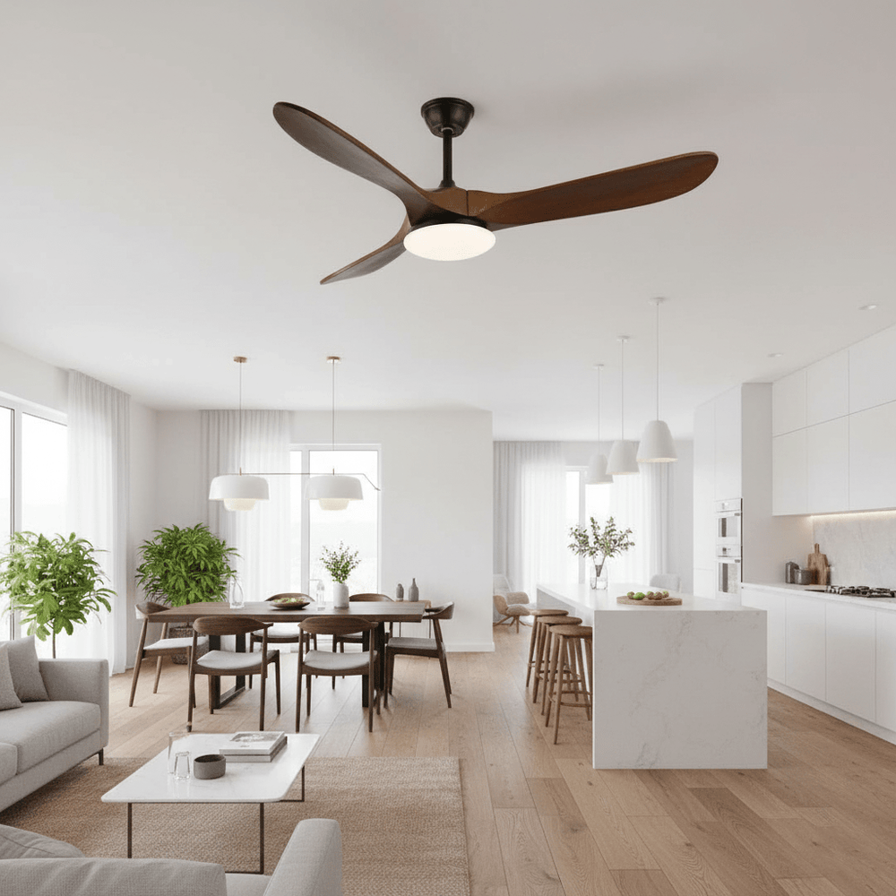 Maverick 42"/52" Ceiling Fan Light - Vakkerlight