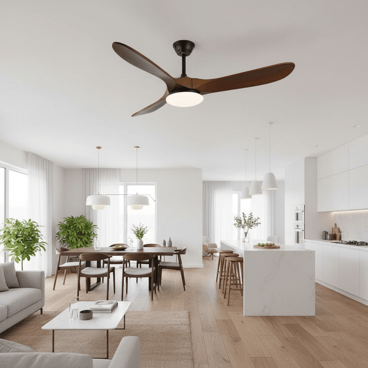 Maverick 42"/52" Ceiling Fan Light - Vakkerlight