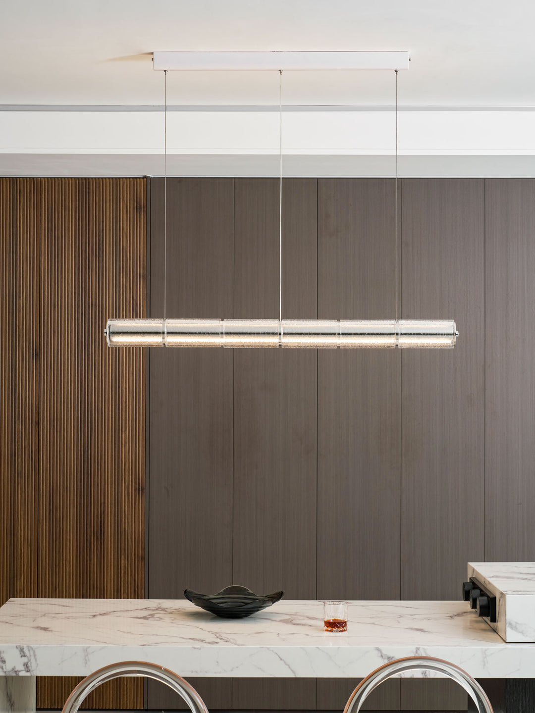 Mcdade Segmented Glass Chandelier - Vakkerlight