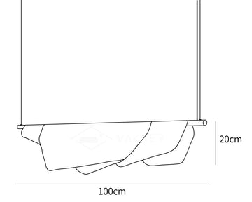 Mediterranea Hanglamp — Dimension drawings 2