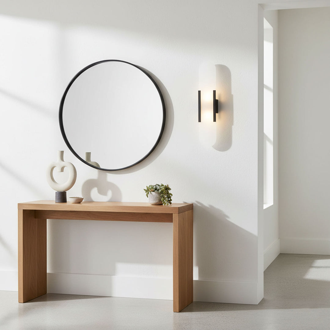 Melange Elongated Alabaster Wall Lamp - Vakkerlight