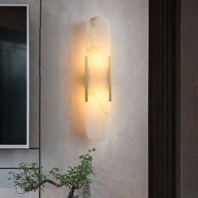 Melange Alabaster Wall Lamp