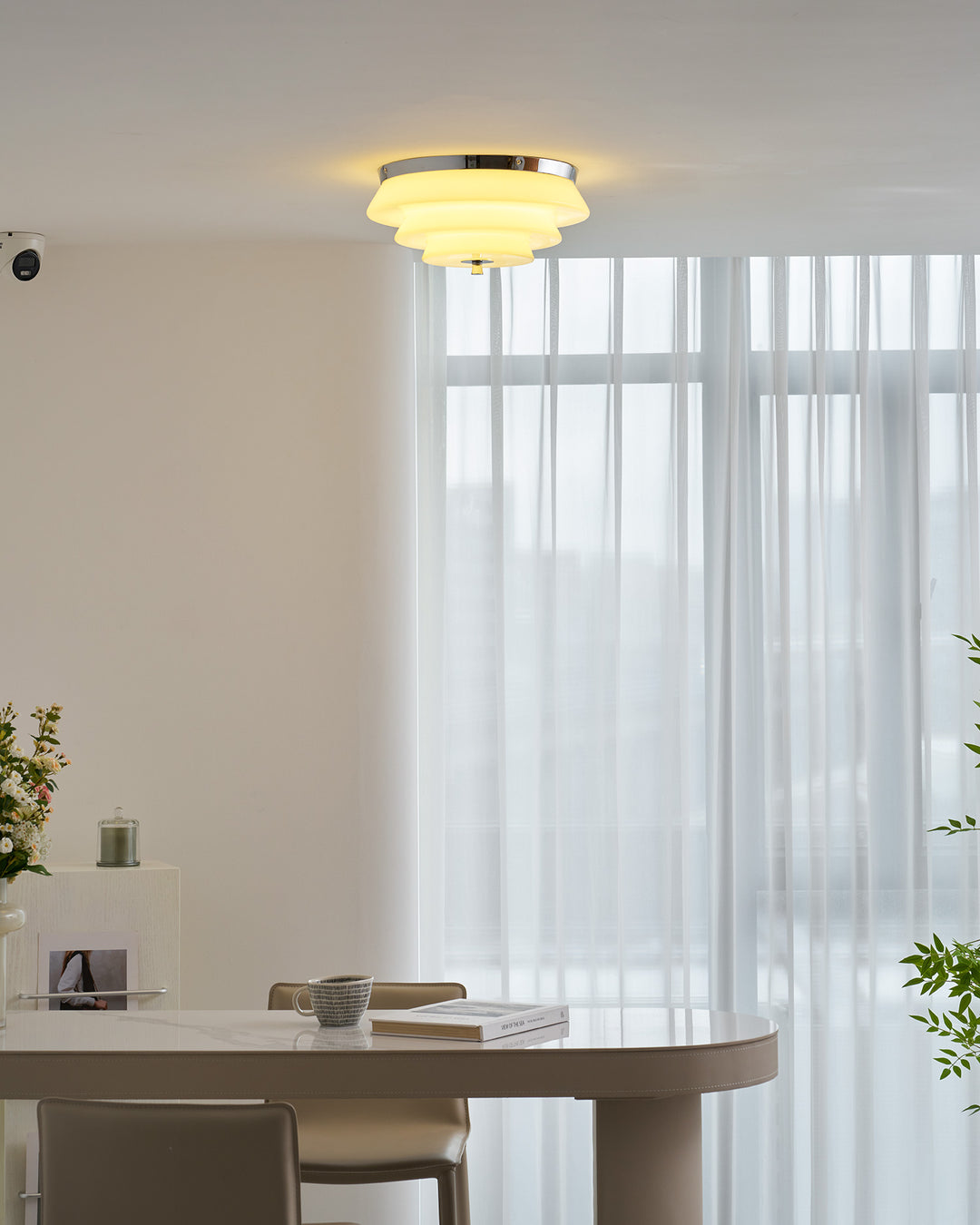 Tiered Glass Ceiling Light - Vakkerlight