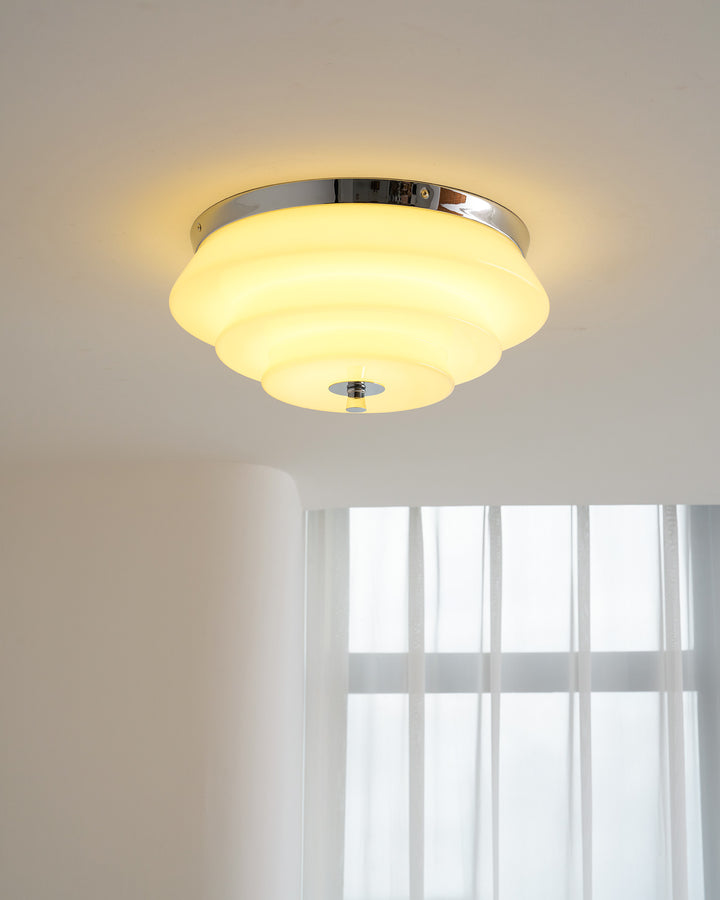 Tiered Glass Ceiling Light - Vakkerlight