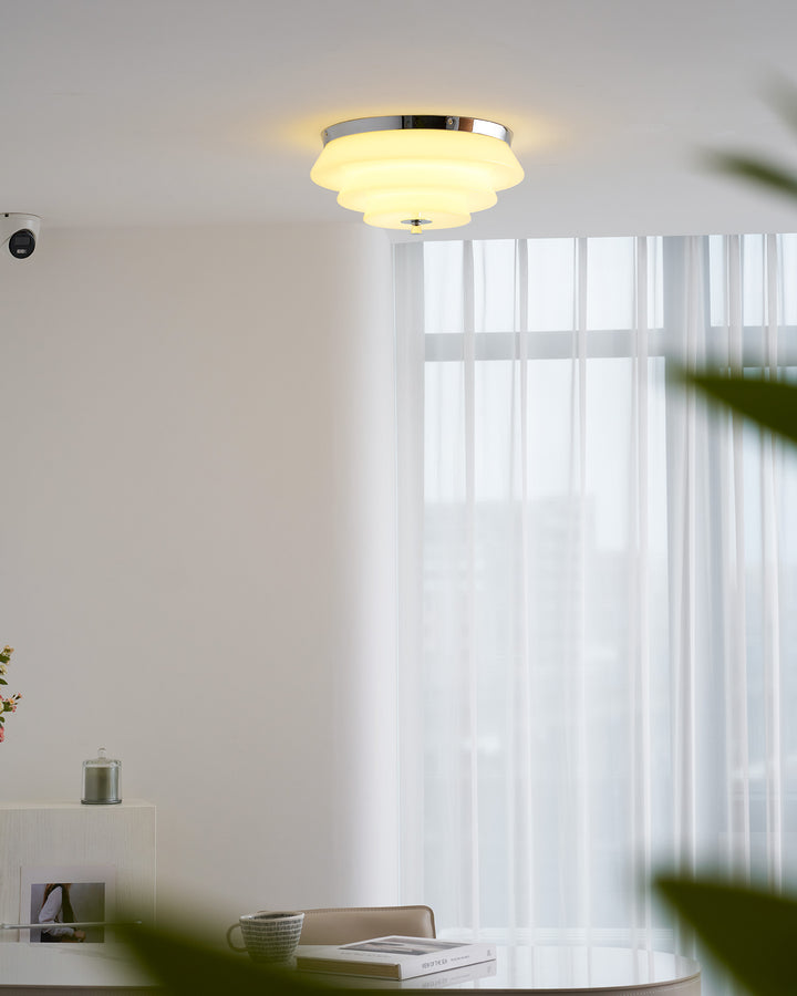 Tiered Glass Ceiling Light - Vakkerlight