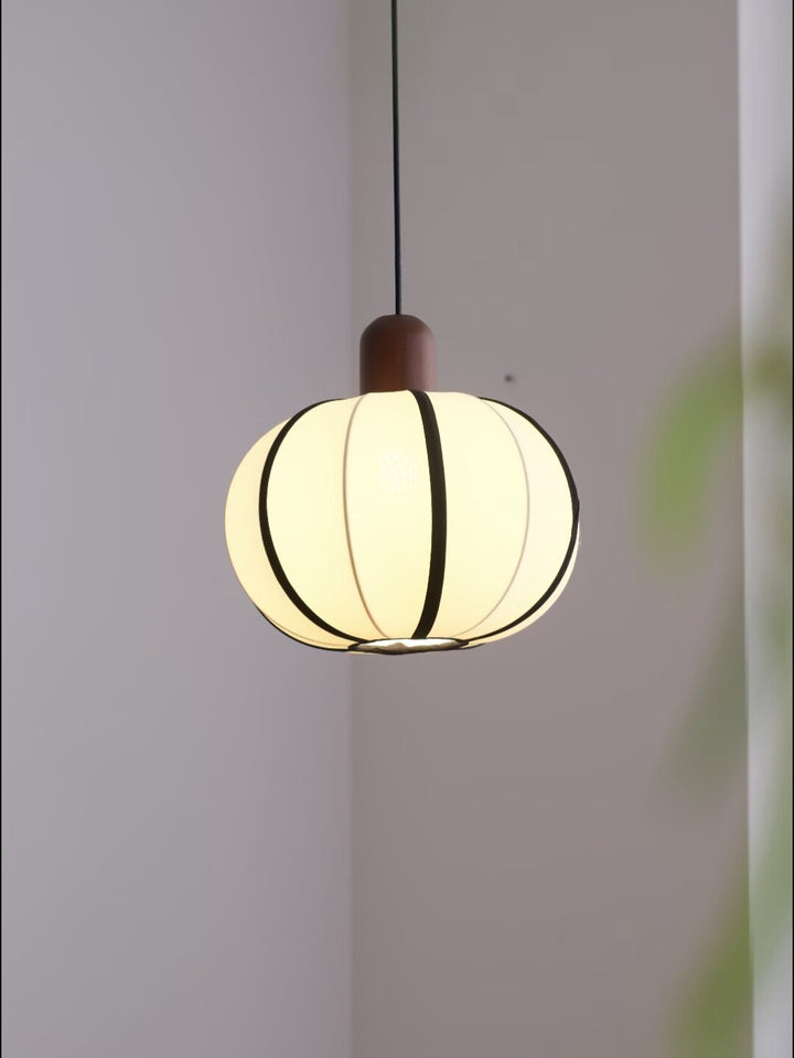 Melon Fabric Pendant Lamp