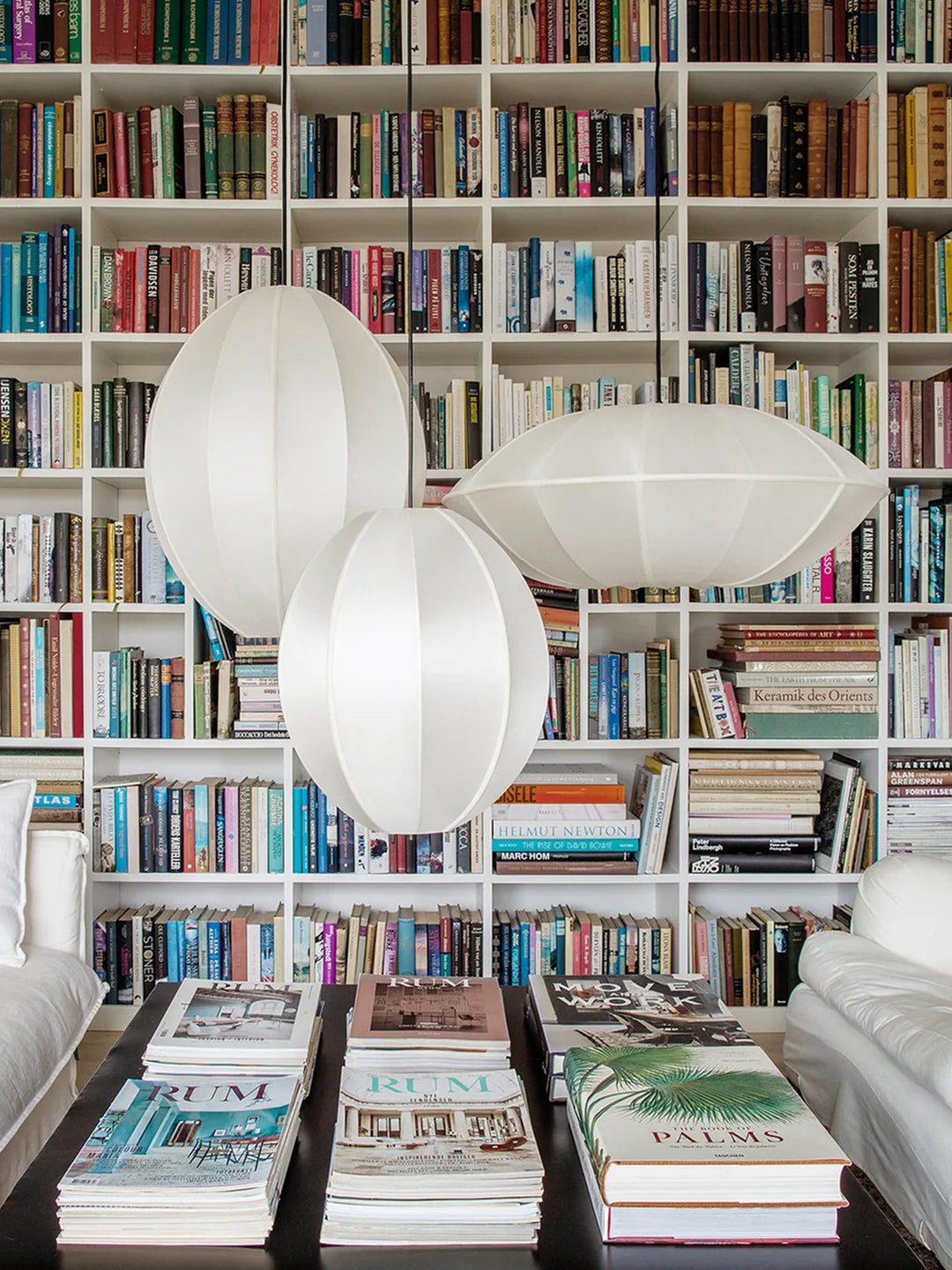 Calabash Ribbed Fabric Pendant Lamp