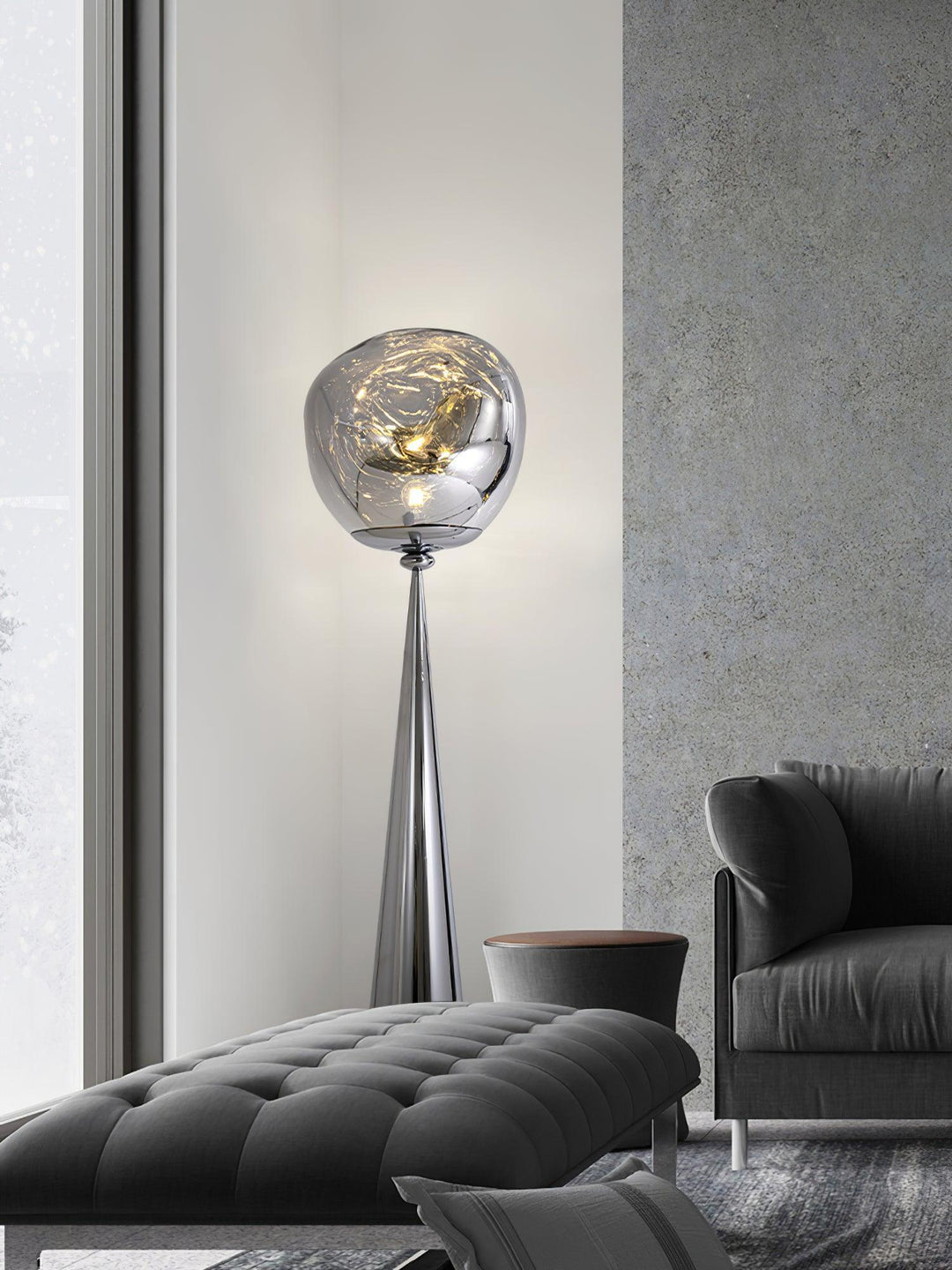 Cone Lava Floor Lamp - Vakkerlight