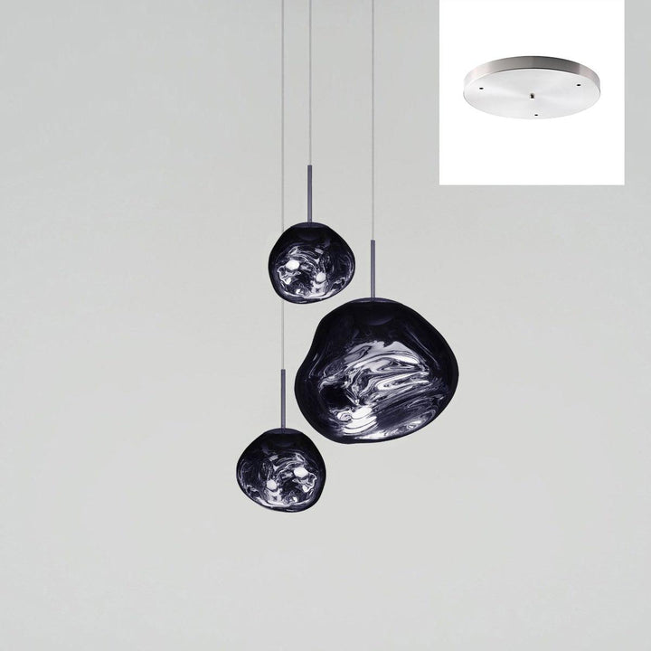 Multi Lava Round Pendant Lamp - Vakkerlight