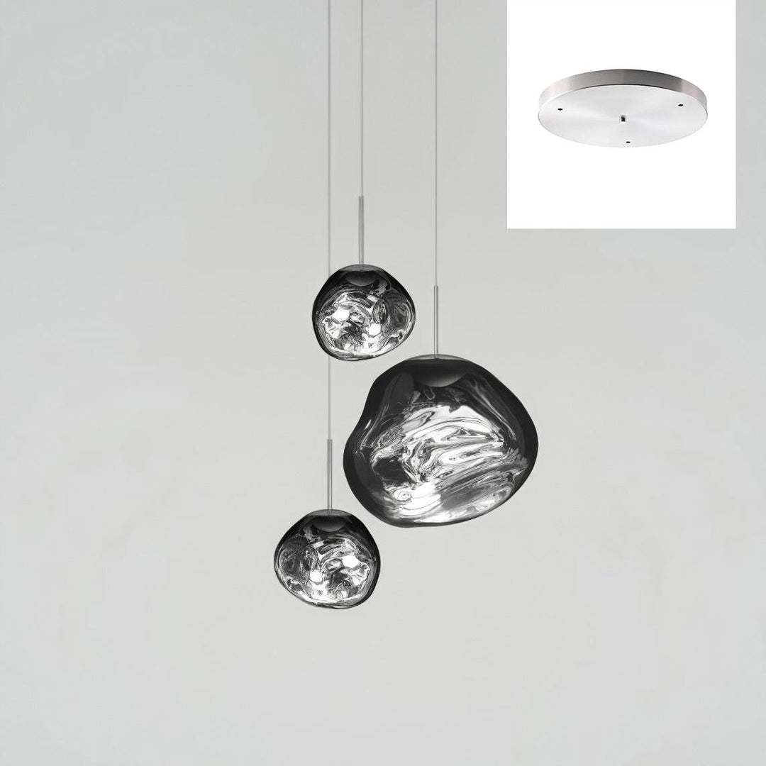 Multi Lava Round Pendant Lamp - Vakkerlight