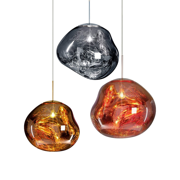 Multi Lava Round Pendant Lamp