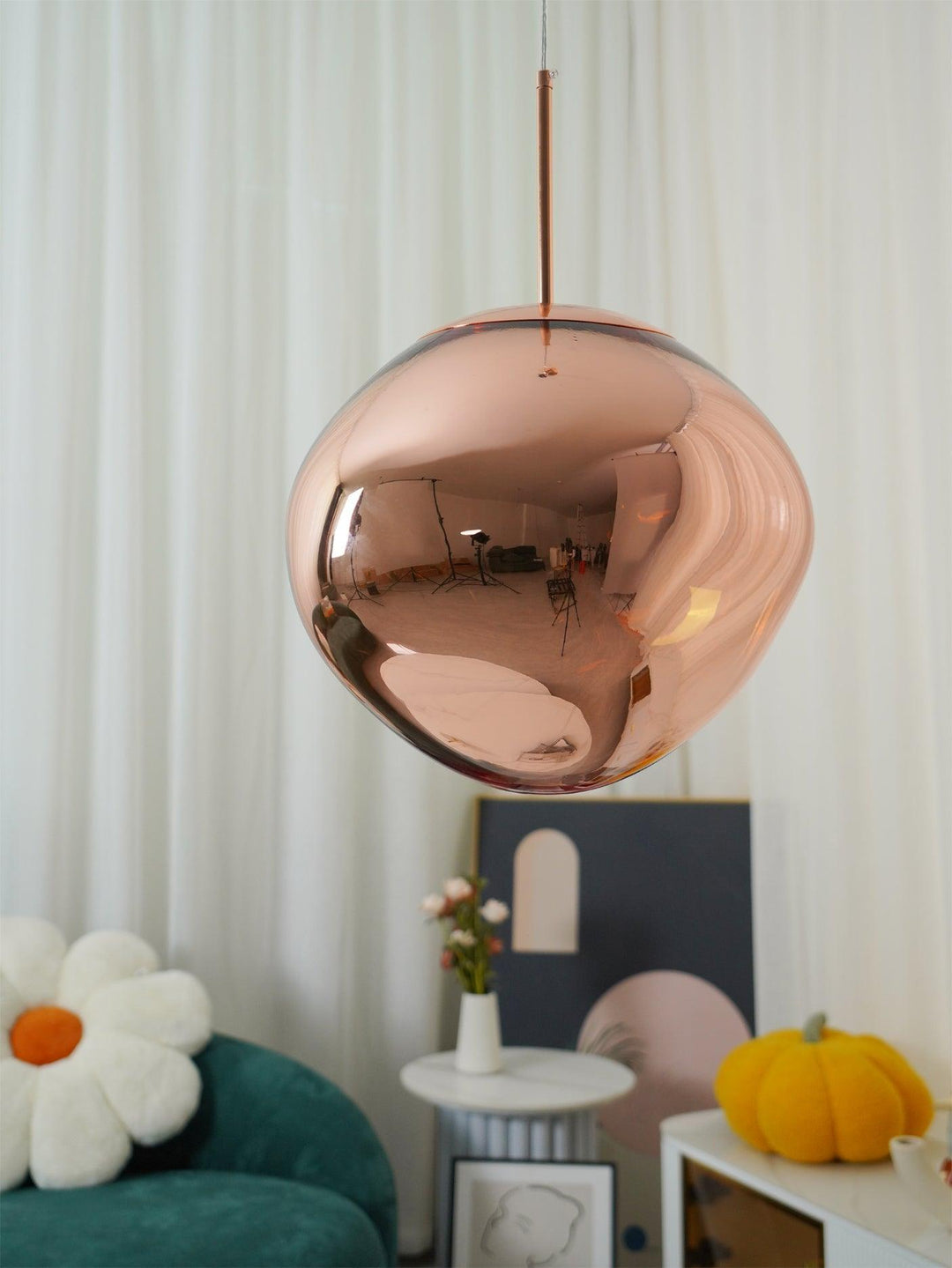 Multi Lava Round Pendant Lamp - Vakkerlight