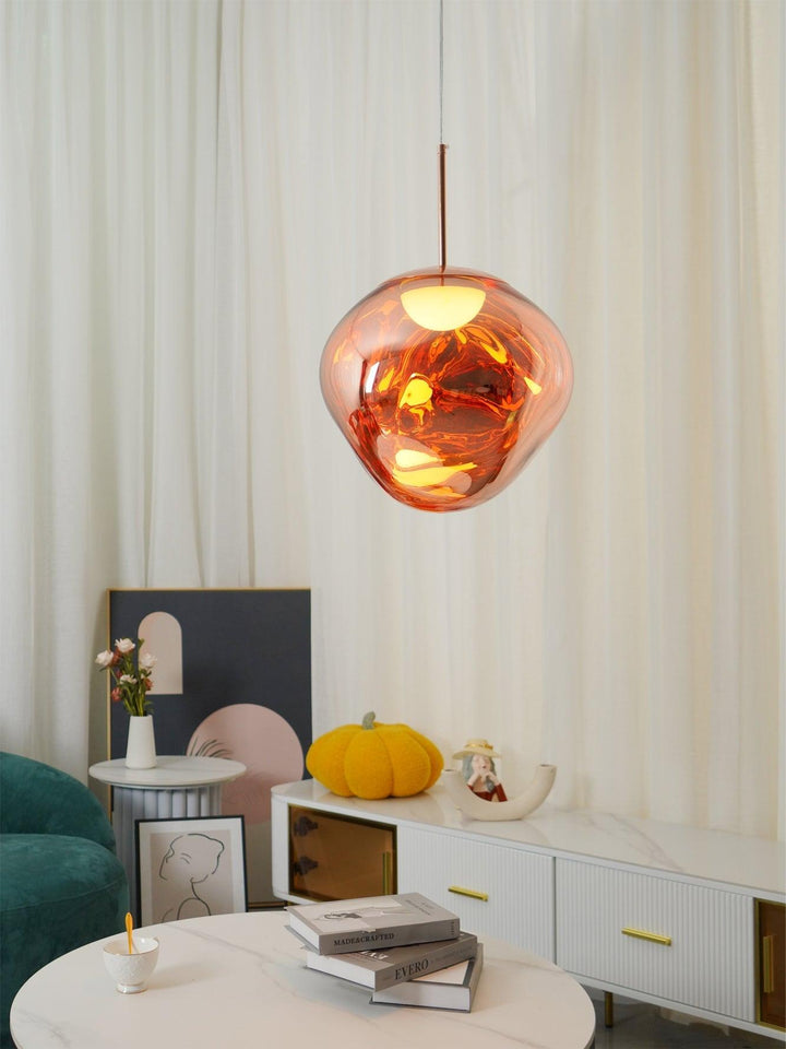 Multi Lava Round Pendant Lamp - Vakkerlight