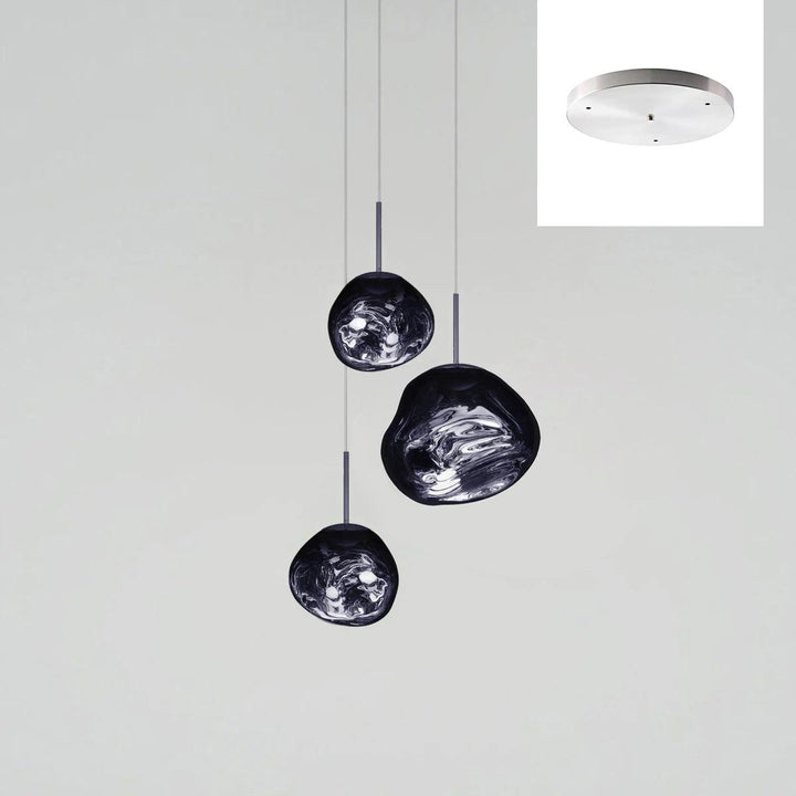 Multi Lava Round Pendant Lamp - Vakkerlight