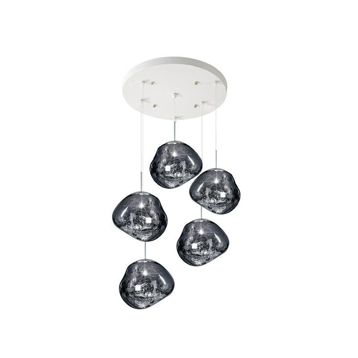 Multi Lava Round Pendant Lamp - Vakkerlight